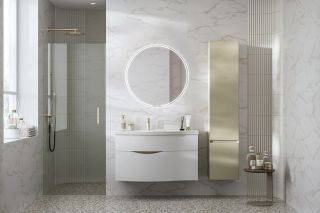 Пенал подвесной Kerama Marazzi Cubo CUB.165Rh\LIM правый 35 см лимо матовый